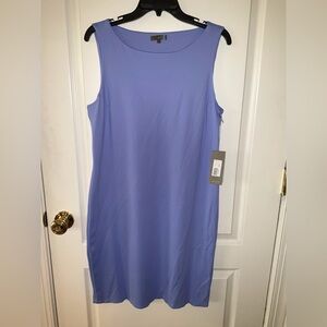 NWT—JudyP Apparel Sleeveless Dress—L, Lavender, Classic Cut, Boat Neck—BEAUTIFUL